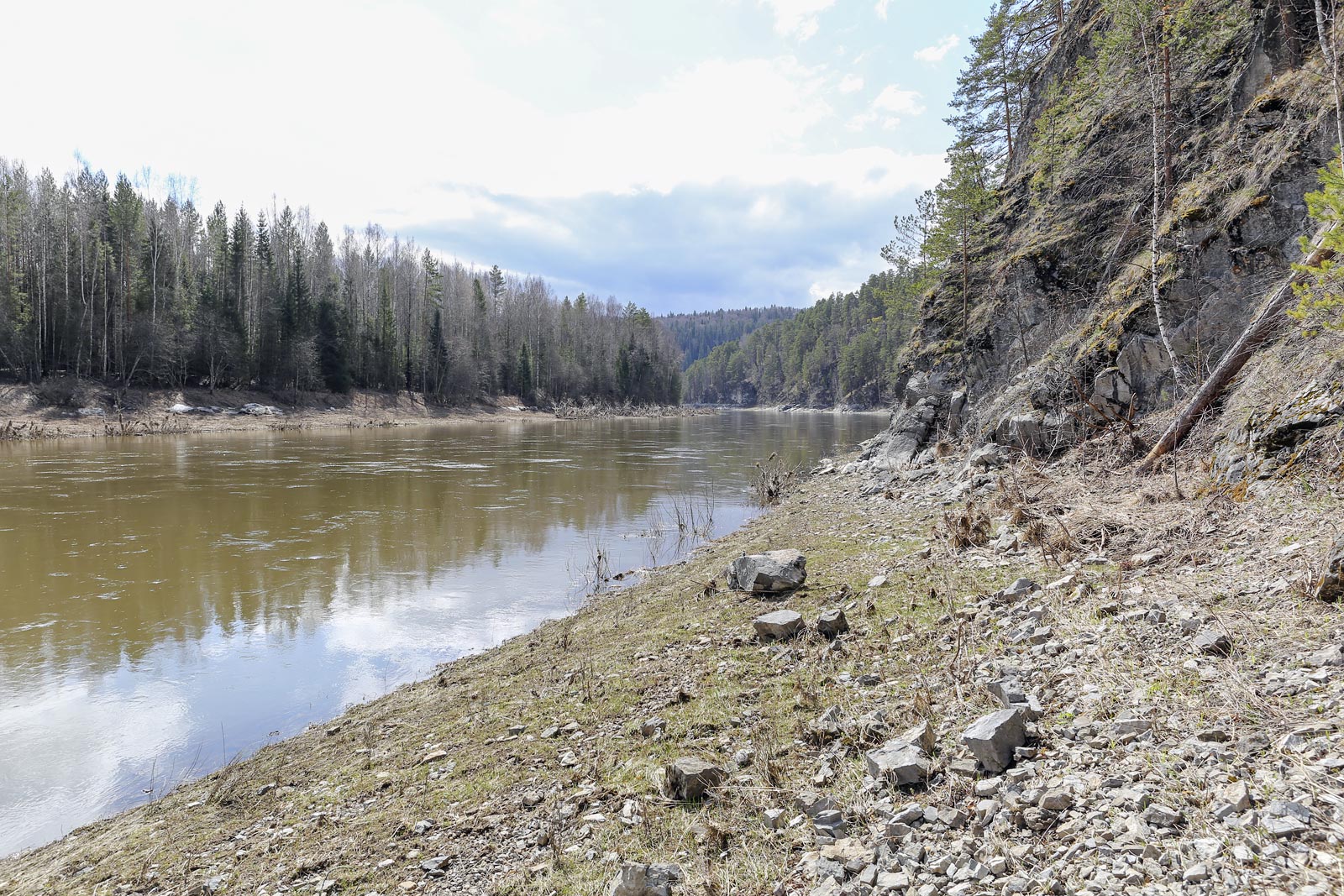 Камень Дужной и его окрестности, image of landscape/habitat.