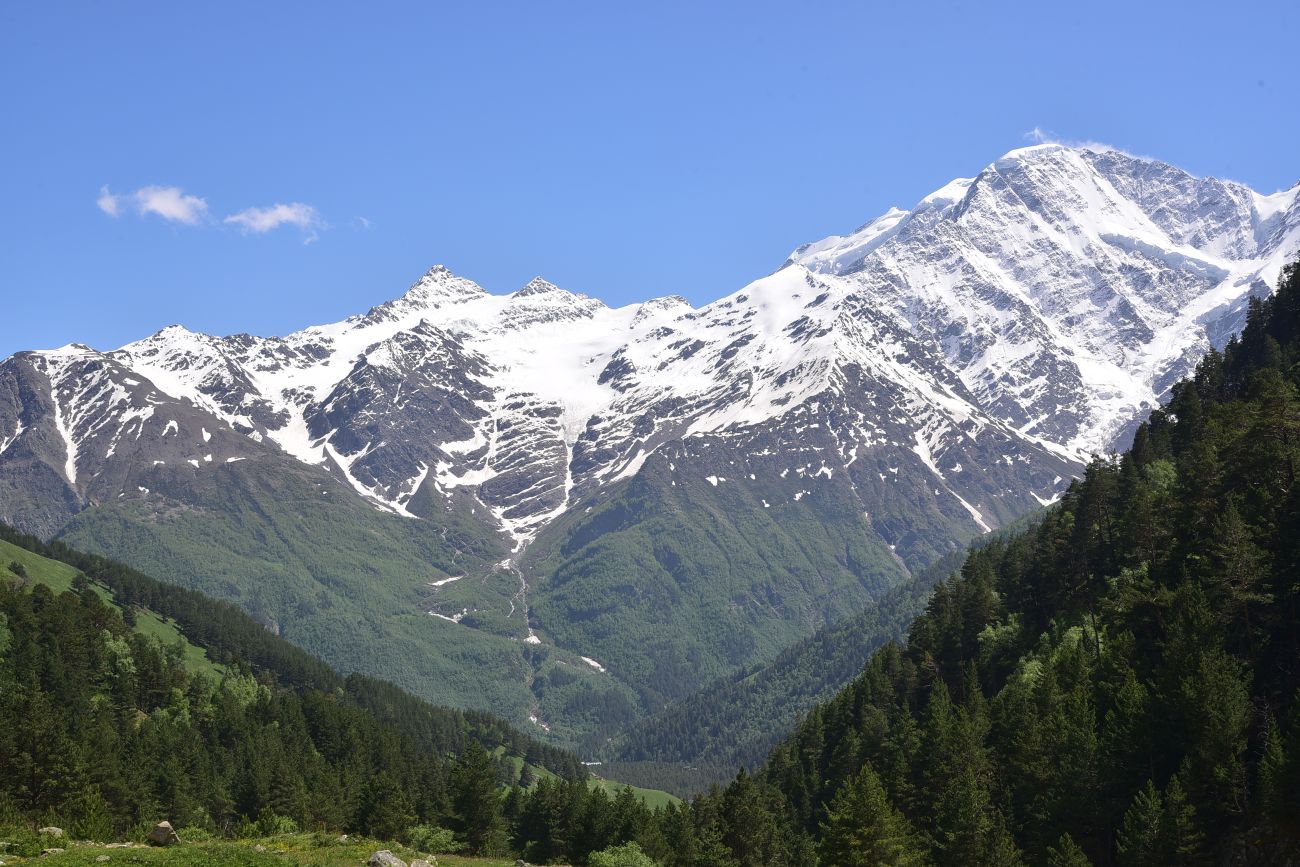 Гора Донгуз-Орун Западный, image of landscape/habitat.