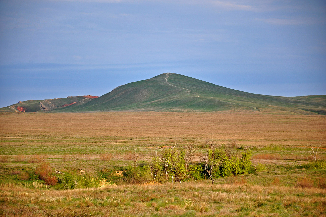 Гора Большое Богдо, image of landscape/habitat.