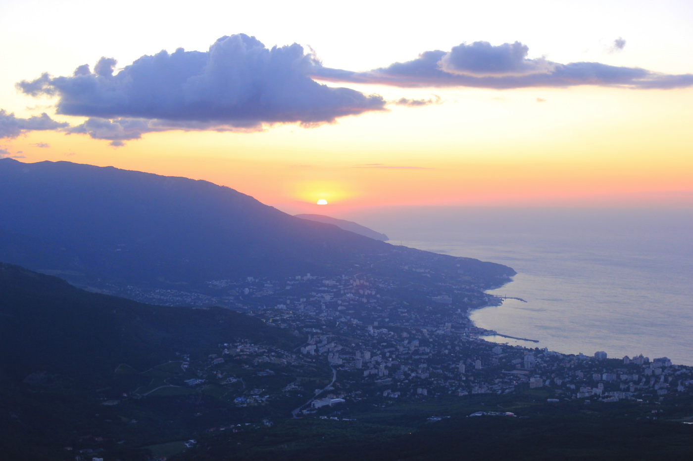 Ялта и окрестности, image of landscape/habitat.