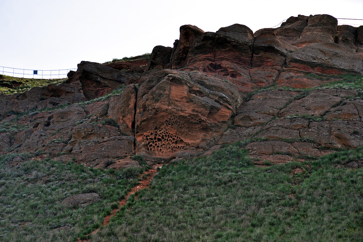 Гора Большое Богдо, image of landscape/habitat.