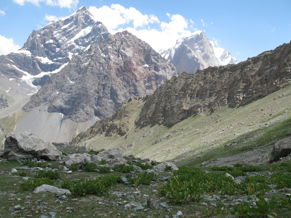 Алаудин, перевал и озера, image of landscape/habitat.