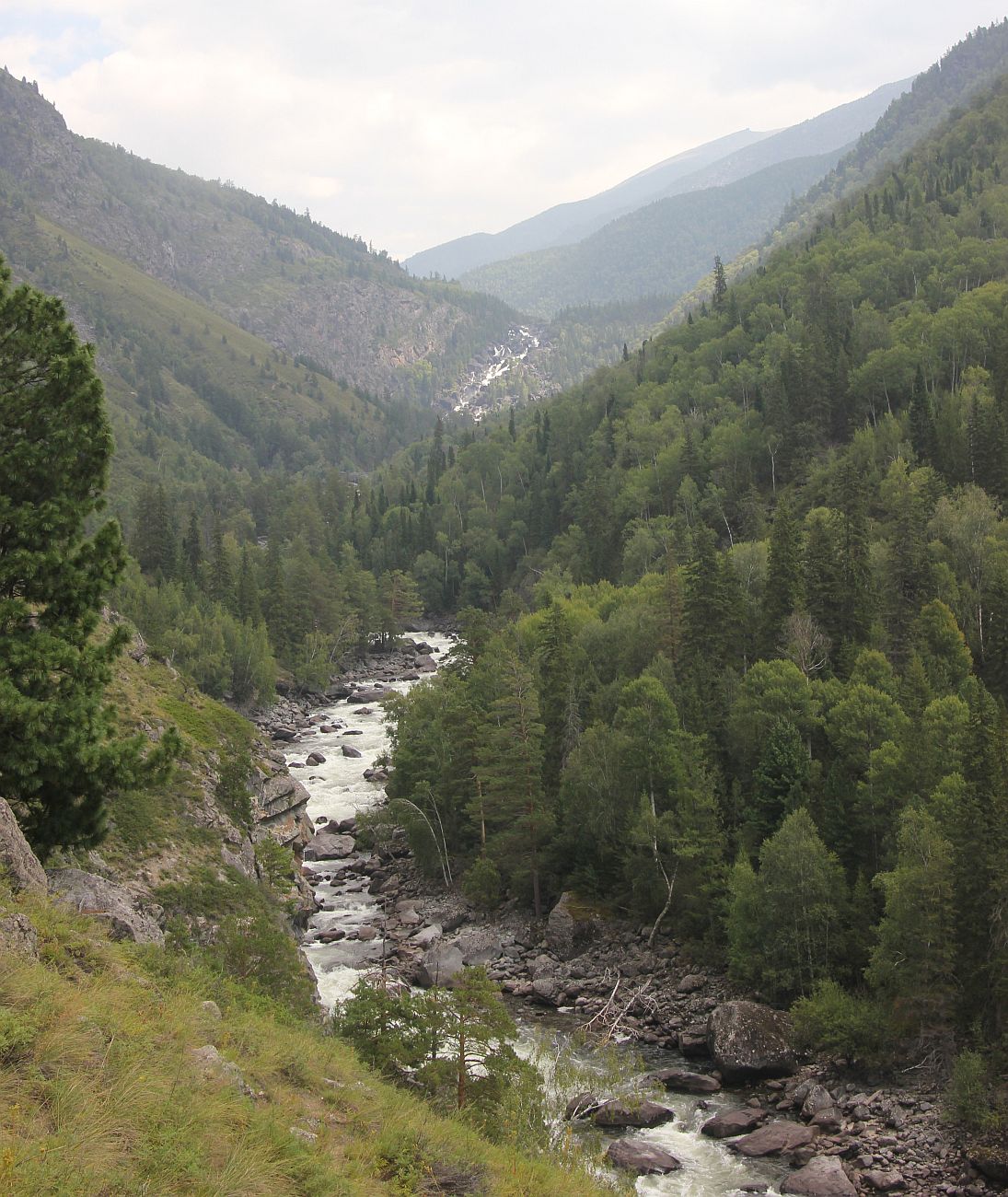 Окрестности водопада Учар, image of landscape/habitat.