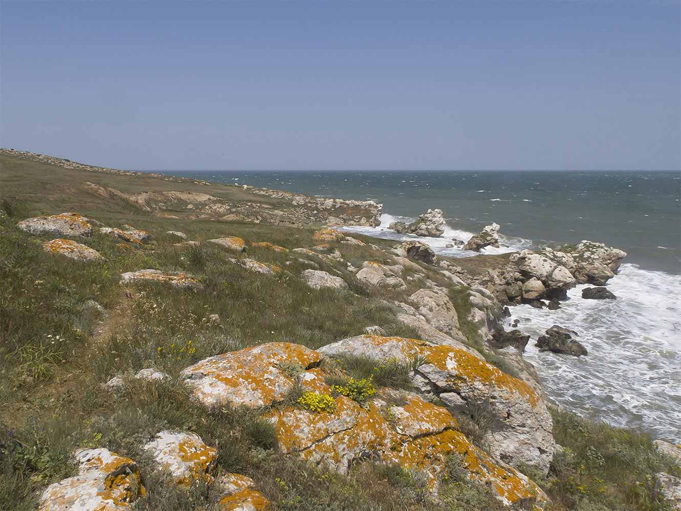 Казантип, image of landscape/habitat.
