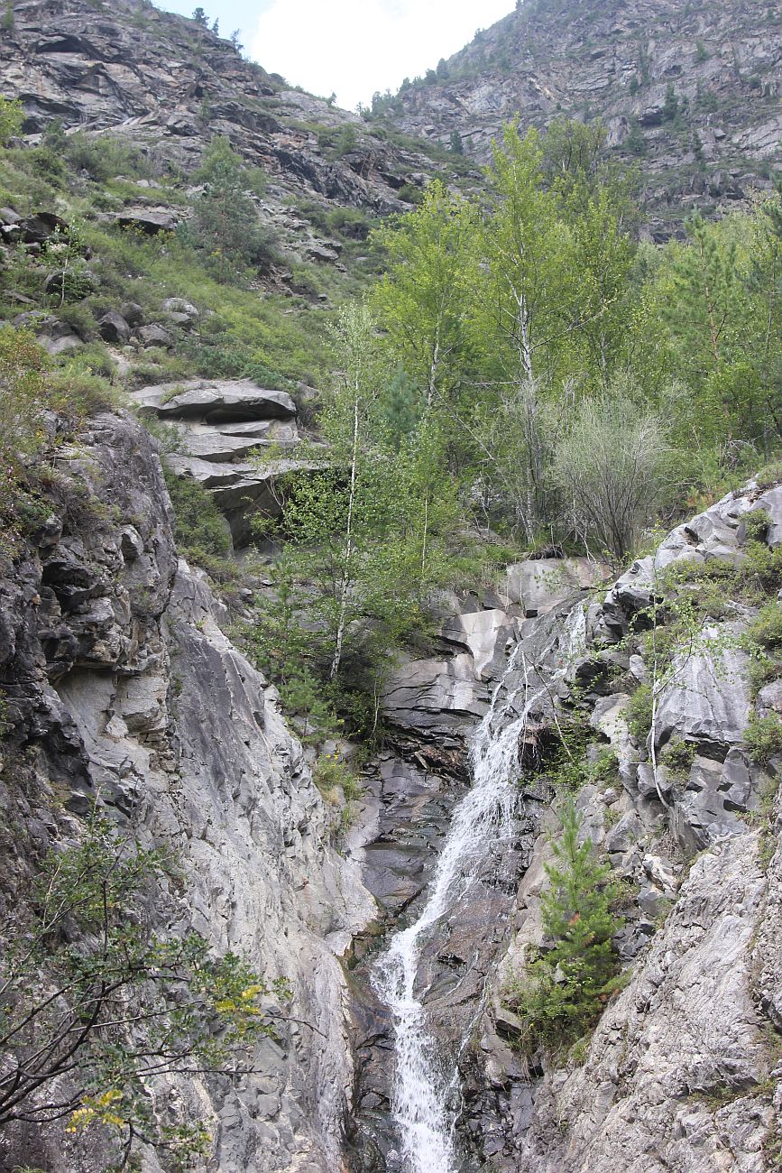 Окрестности водопада Учар, image of landscape/habitat.