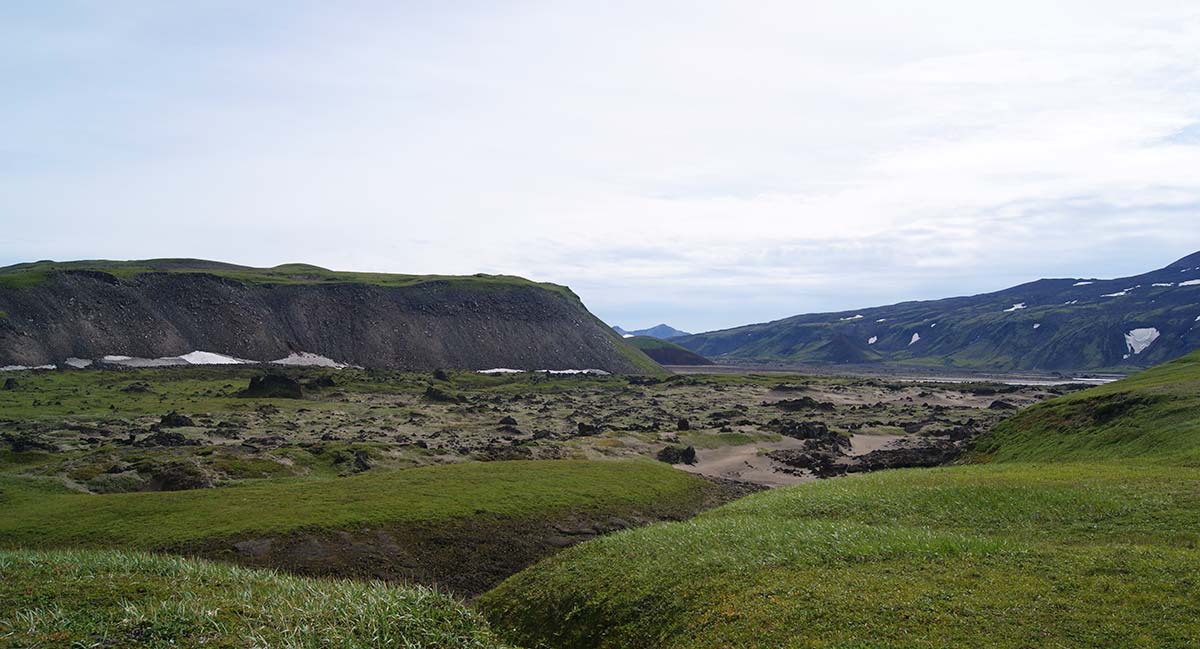 Лавовые пещеры вулкана Горелый, image of landscape/habitat.