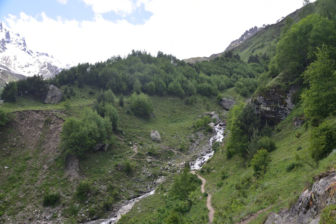 Долина реки Шхельда, image of landscape/habitat.