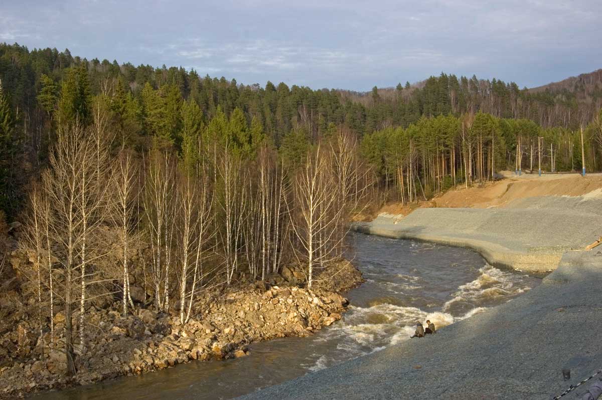Окрестности деревни Айгир, image of landscape/habitat.