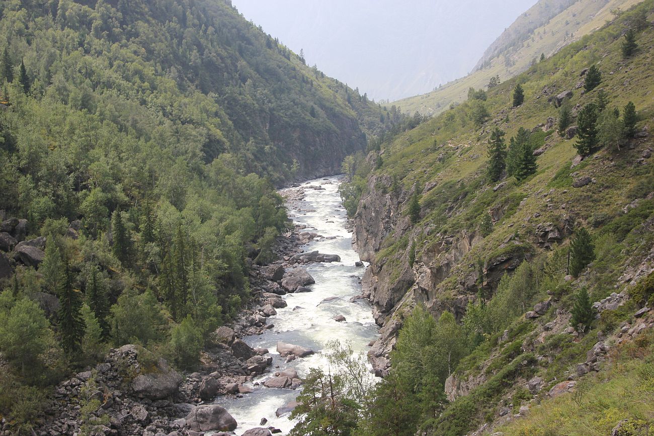 Окрестности водопада Учар, изображение ландшафта.