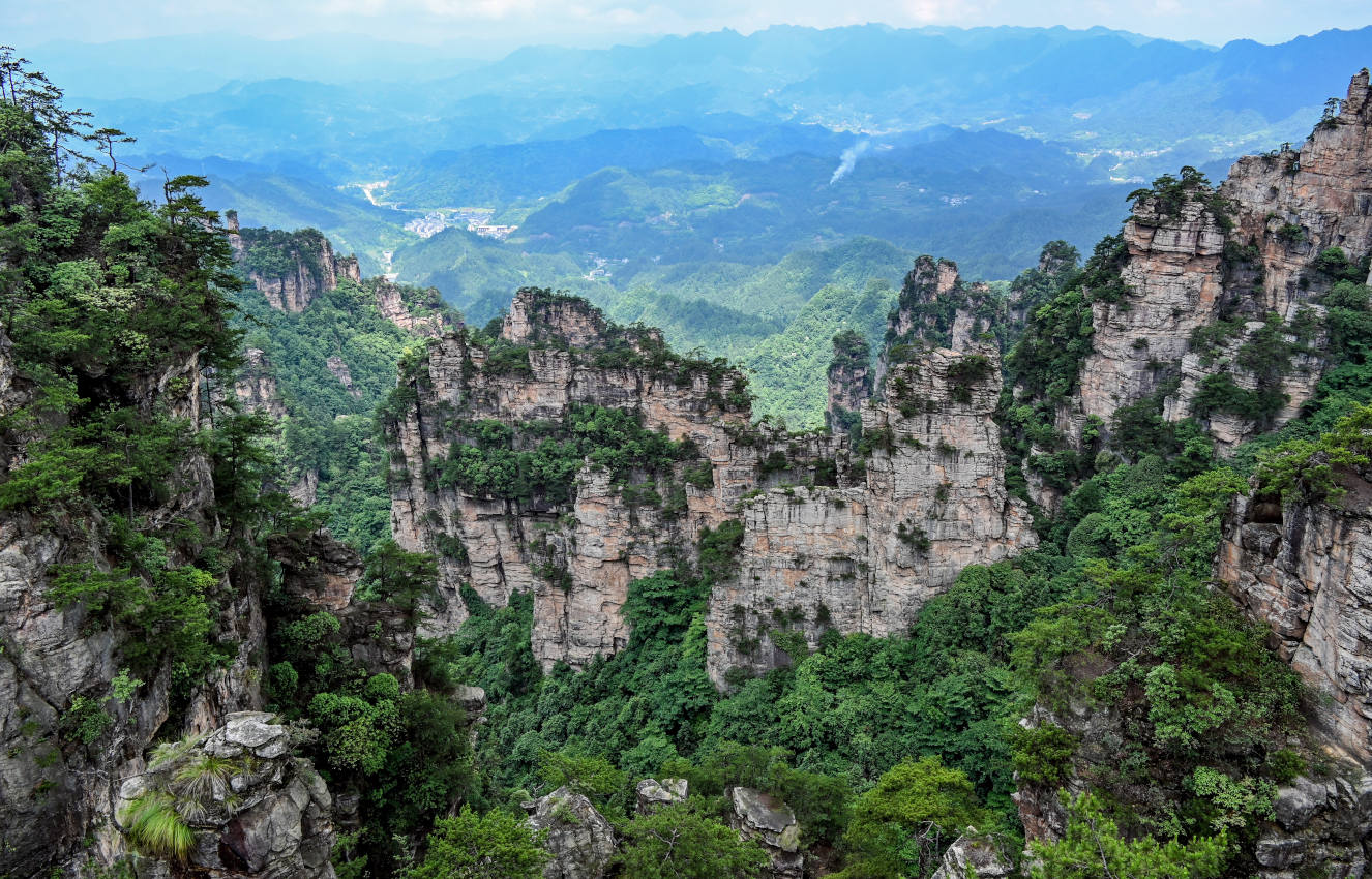 Национальный парк "Чжанцзяцзе", image of landscape/habitat.