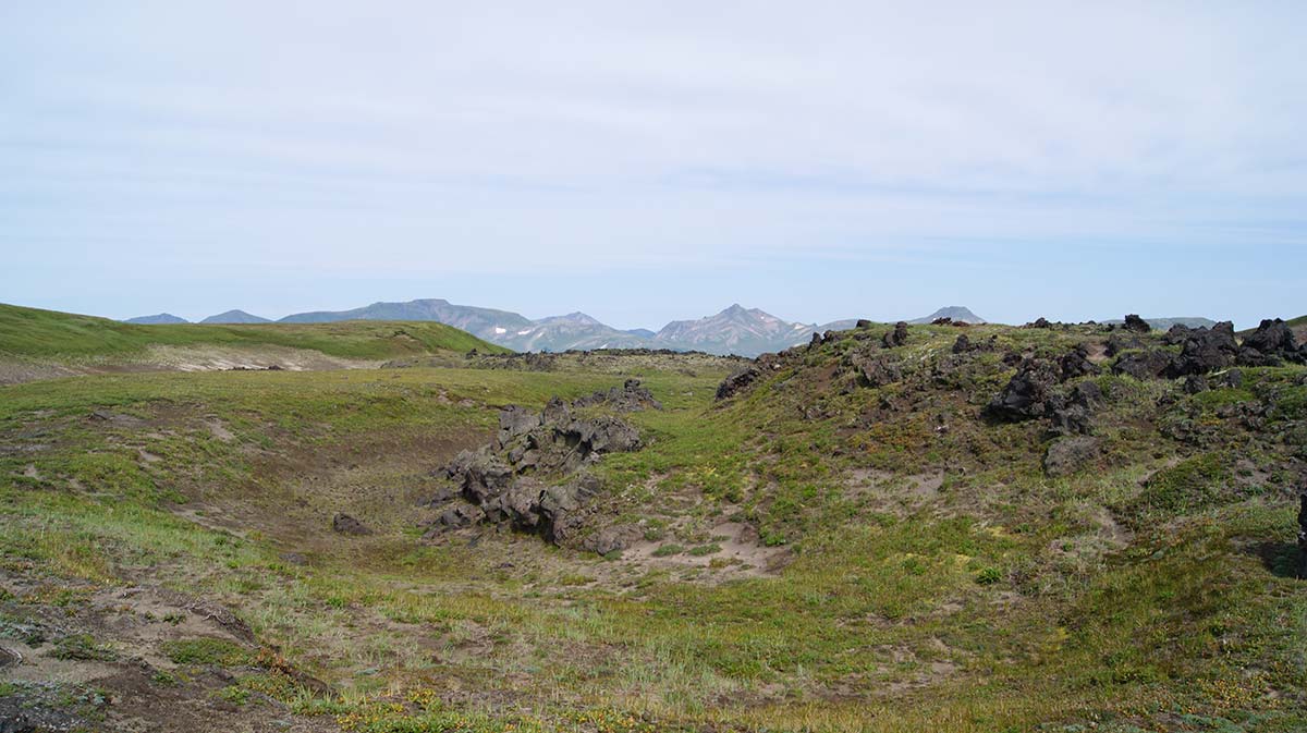 Лавовые пещеры вулкана Горелый, image of landscape/habitat.