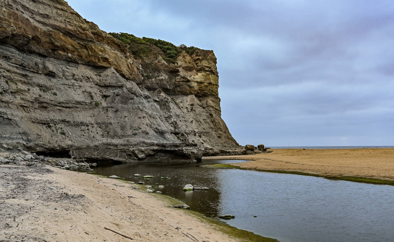Устье реки Сизандру, изображение ландшафта.