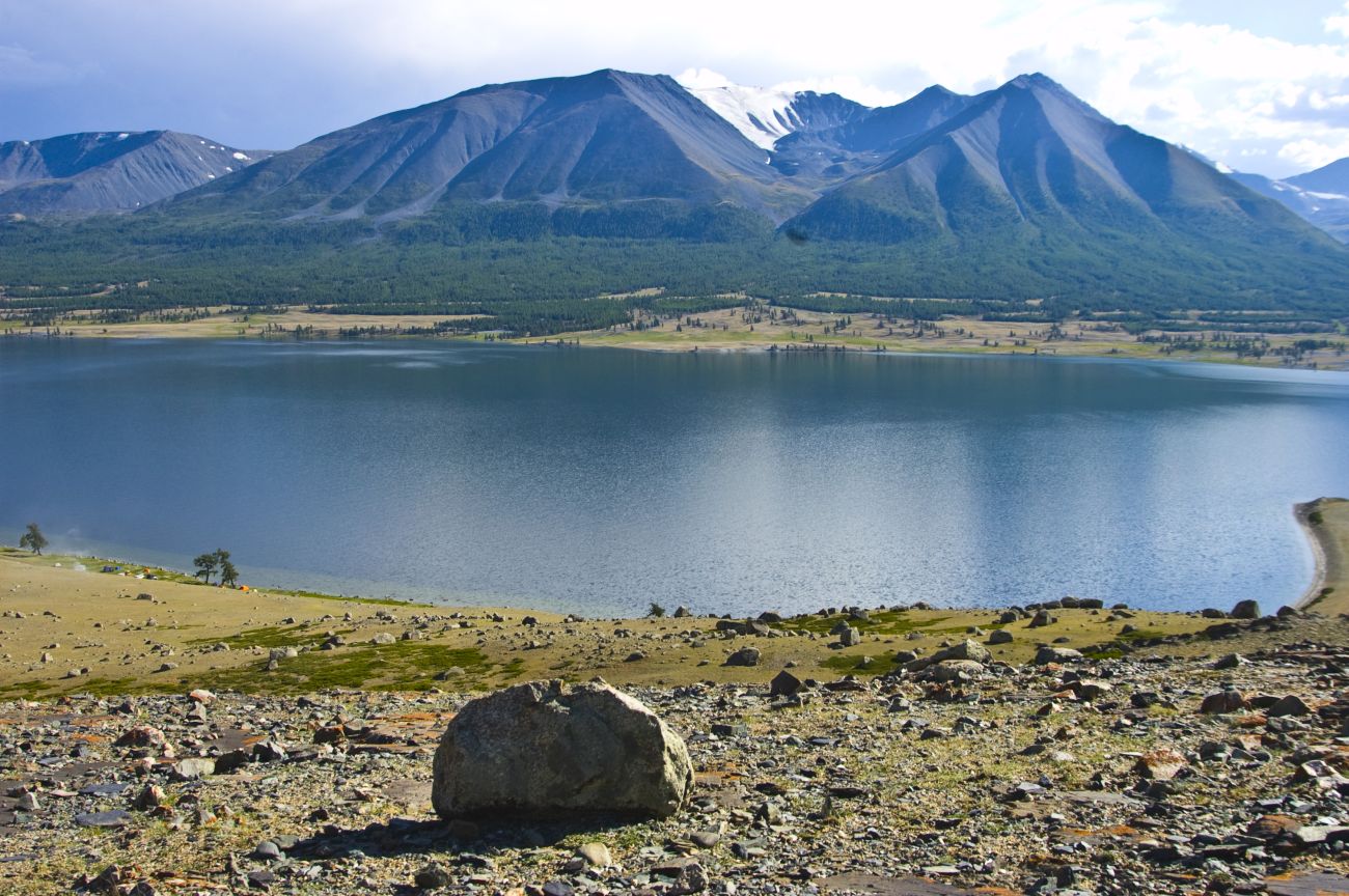 Озеро Хотон-Нур, image of landscape/habitat.