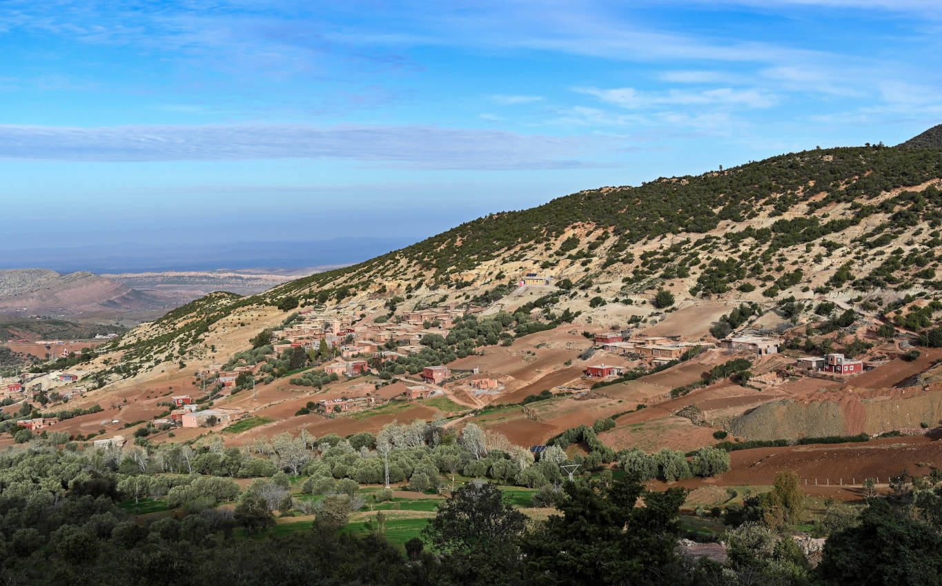Перевал Тизи-н'Тишка, image of landscape/habitat.