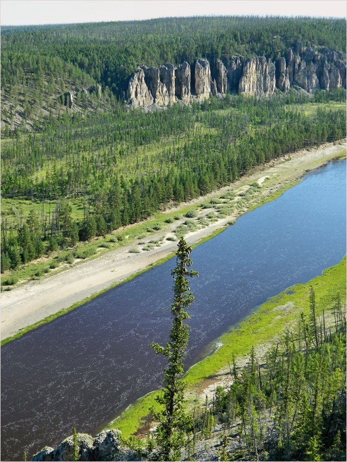 Река Синяя, image of landscape/habitat.