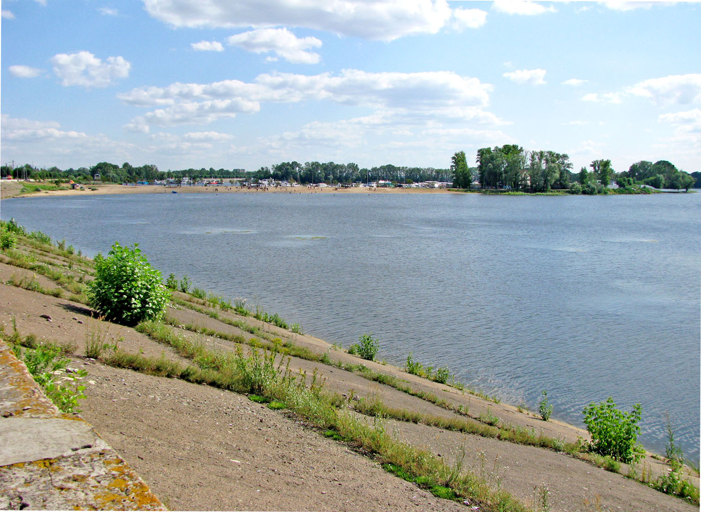 Куйбышевское водохранилище, image of landscape/habitat.
