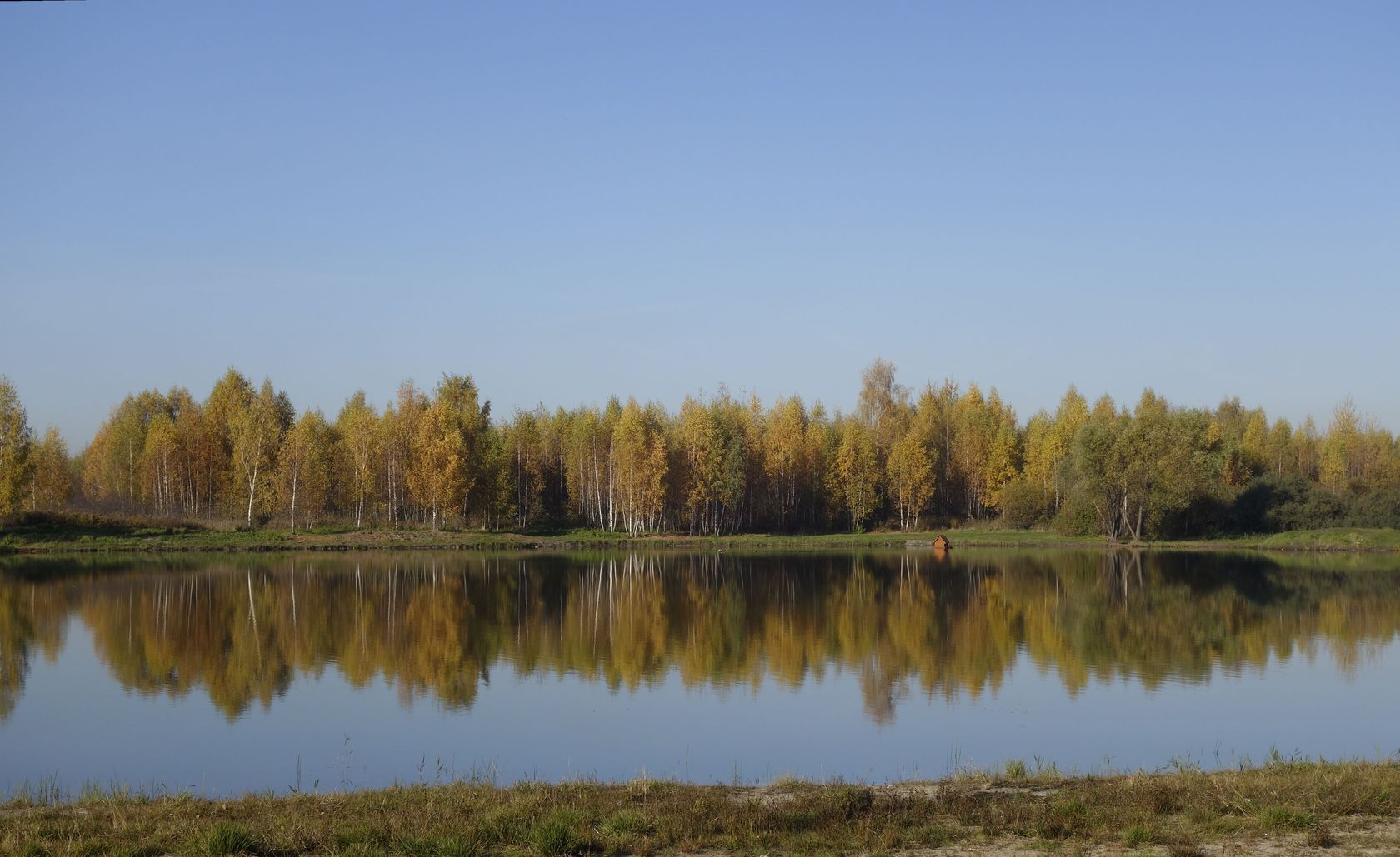 Стахановское озеро, image of landscape/habitat.