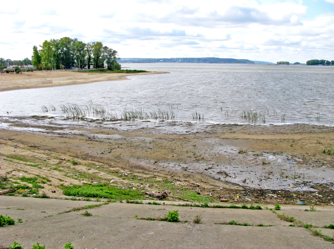 Куйбышевское водохранилище, image of landscape/habitat.