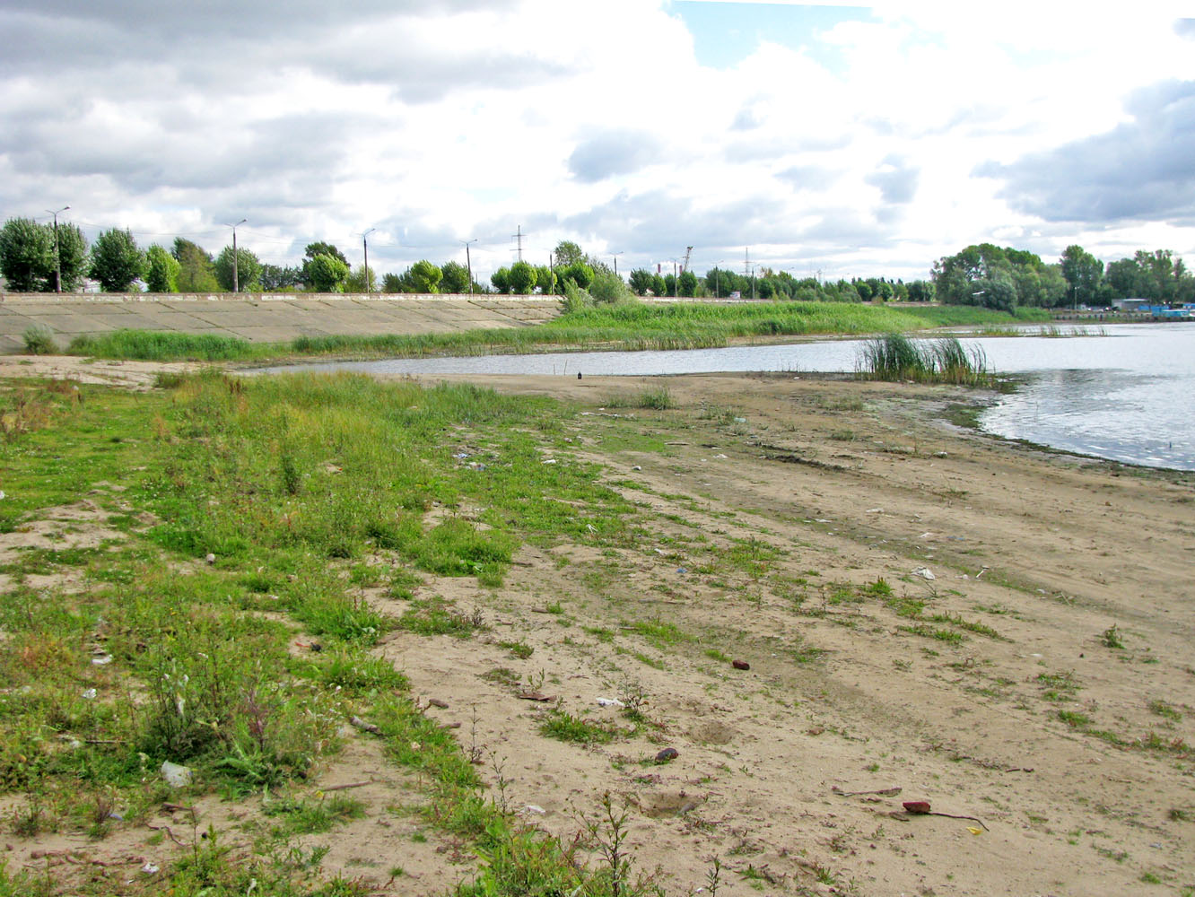 Куйбышевское водохранилище, image of landscape/habitat.