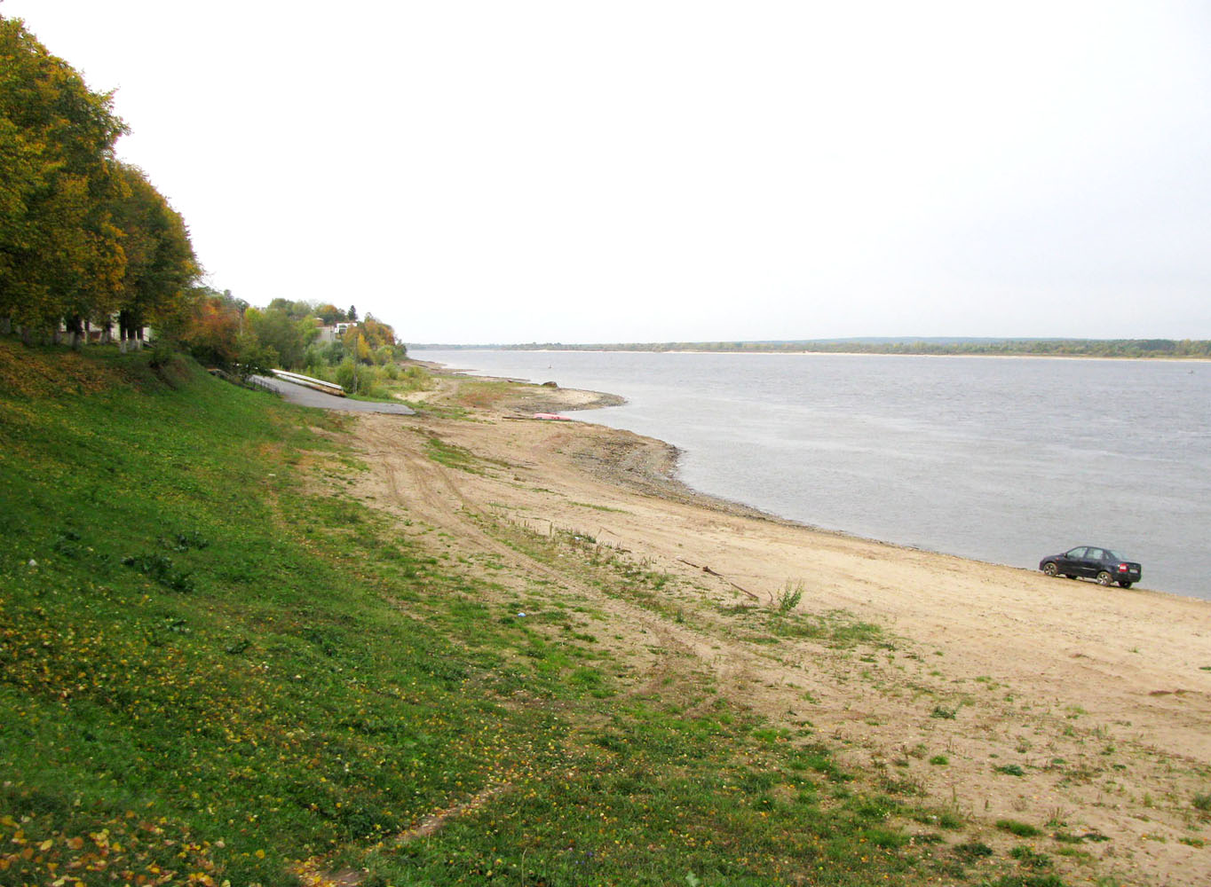 Куйбышевское водохранилище, image of landscape/habitat.