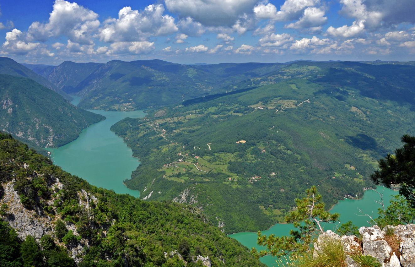 Плоскогорье Равна Тара, изображение ландшафта.