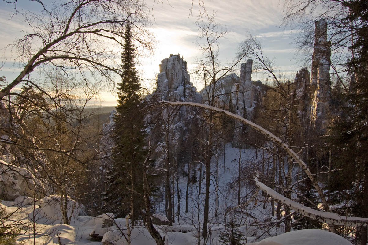 Инзерские Зубчатки, image of landscape/habitat.