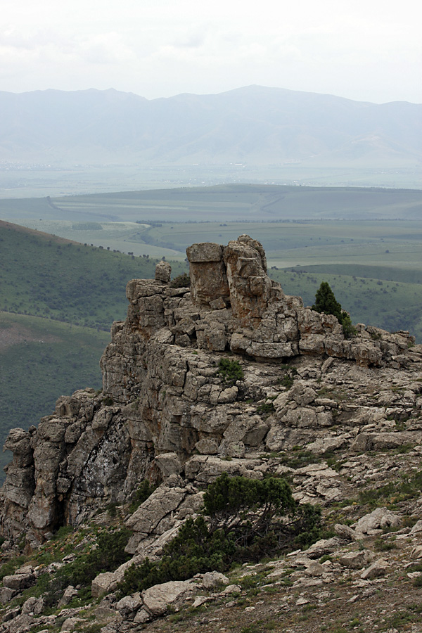 Гора Нурбай, изображение ландшафта.