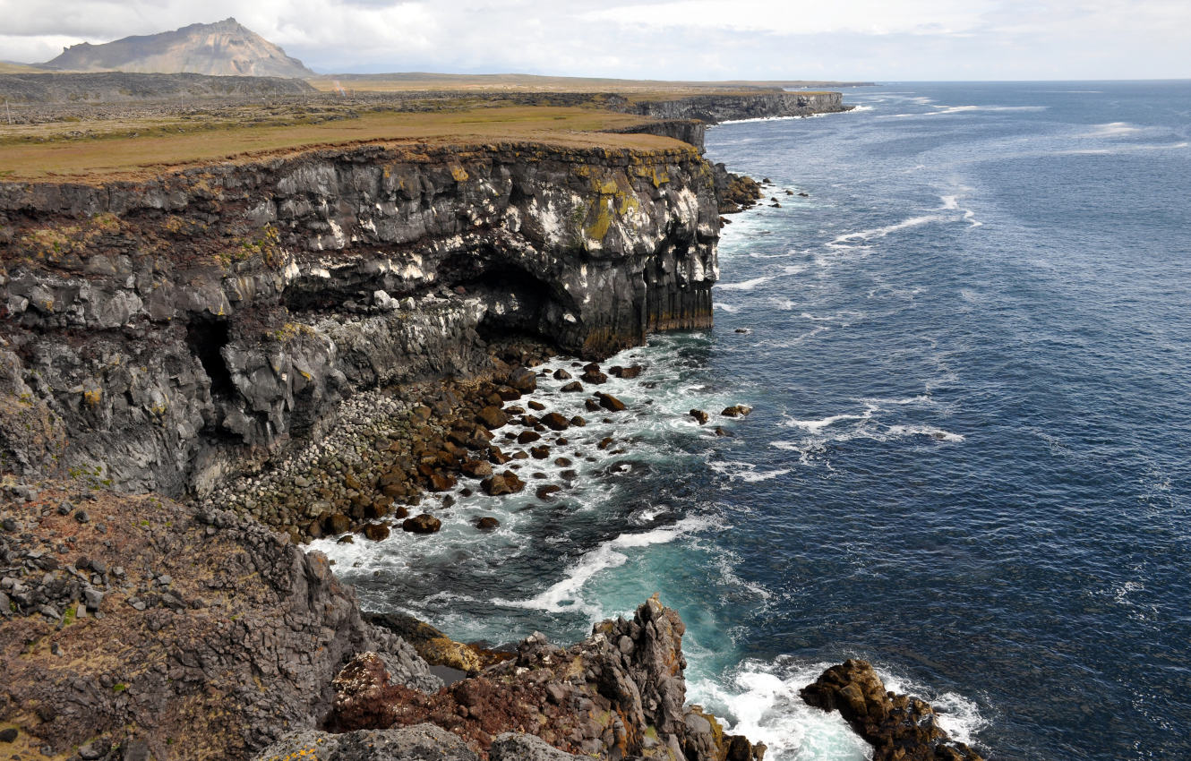 Полуостров Снайфедльснес, image of landscape/habitat.