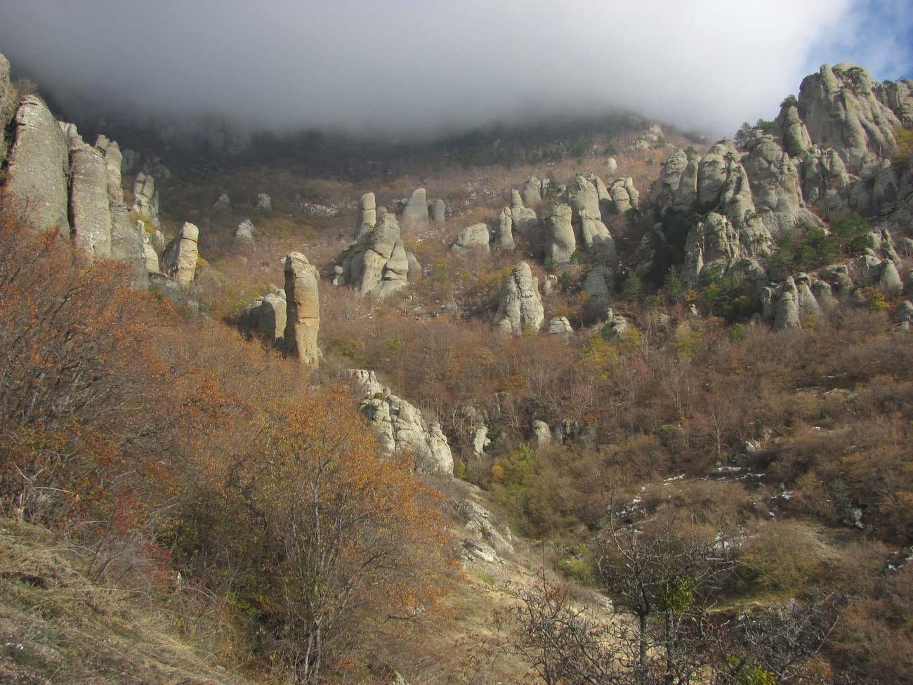 Южная Демерджи, изображение ландшафта.