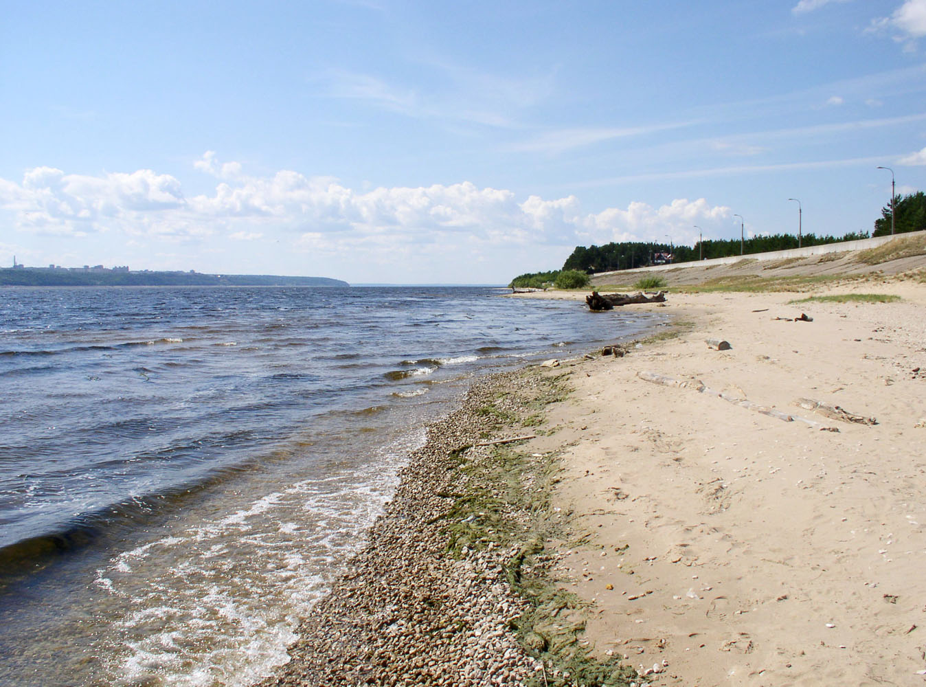 Чебоксарское водохранилище, image of landscape/habitat.