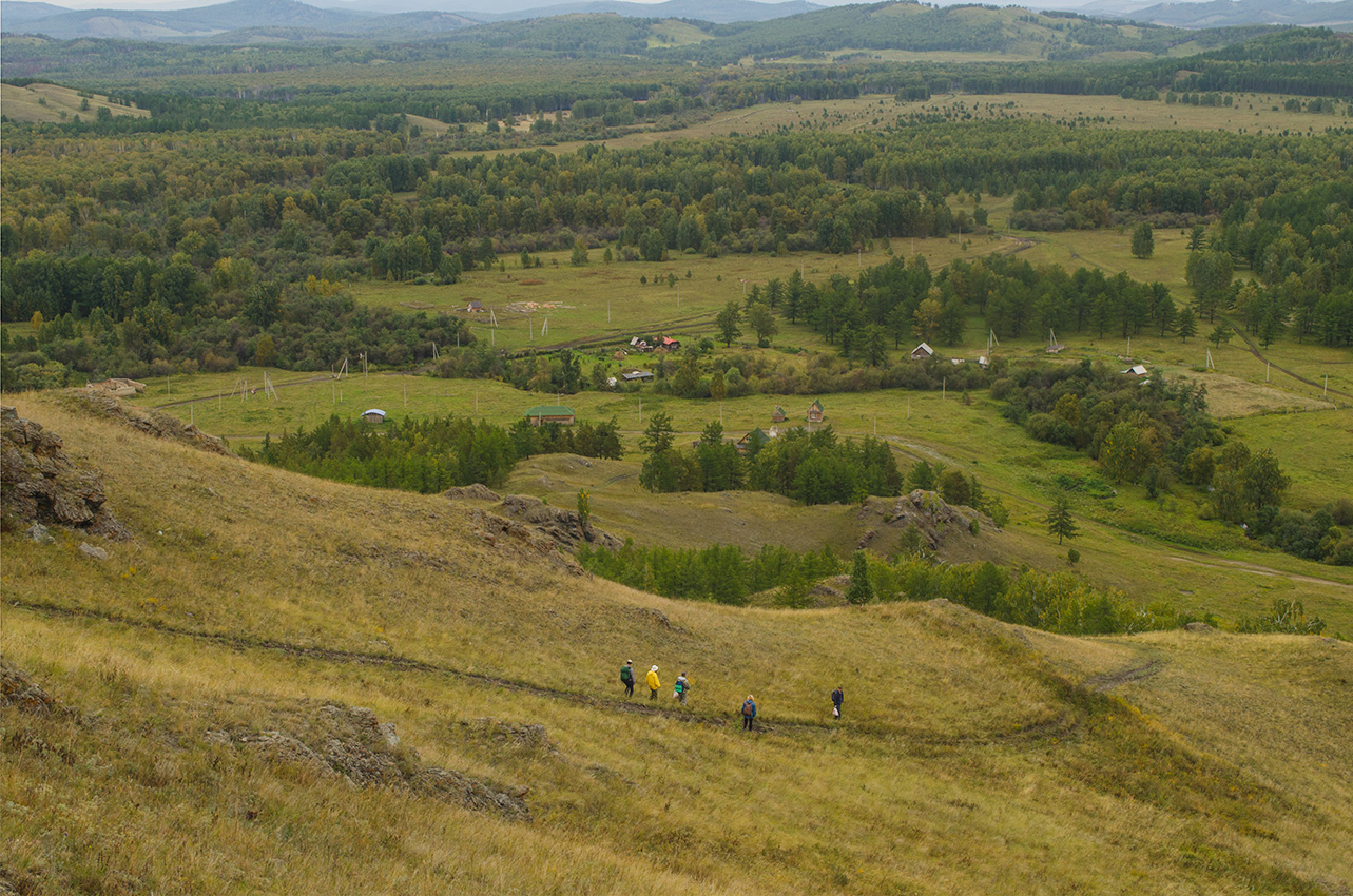 Окрестности деревни Мулдашево, image of landscape/habitat.