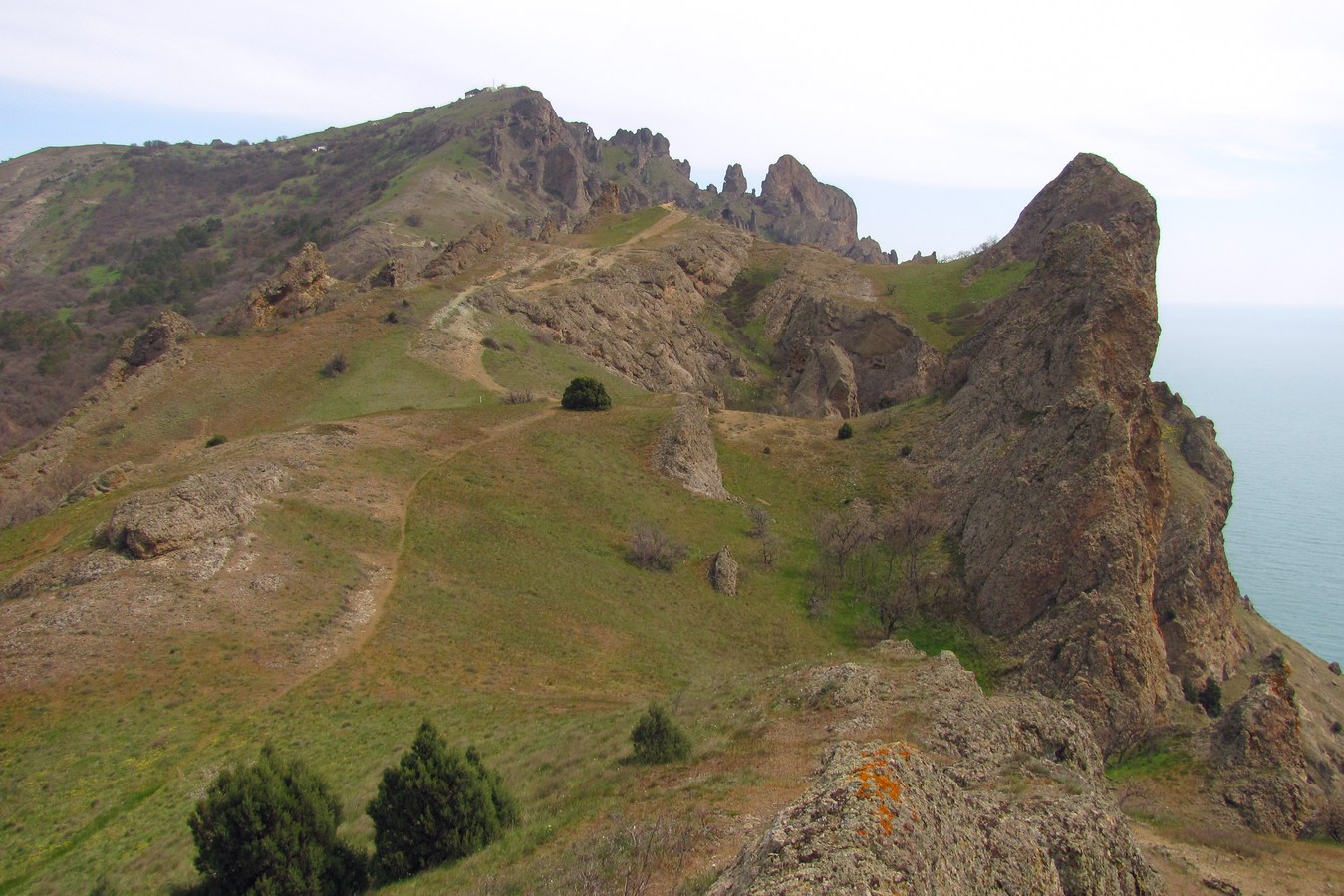 Карадаг, image of landscape/habitat.