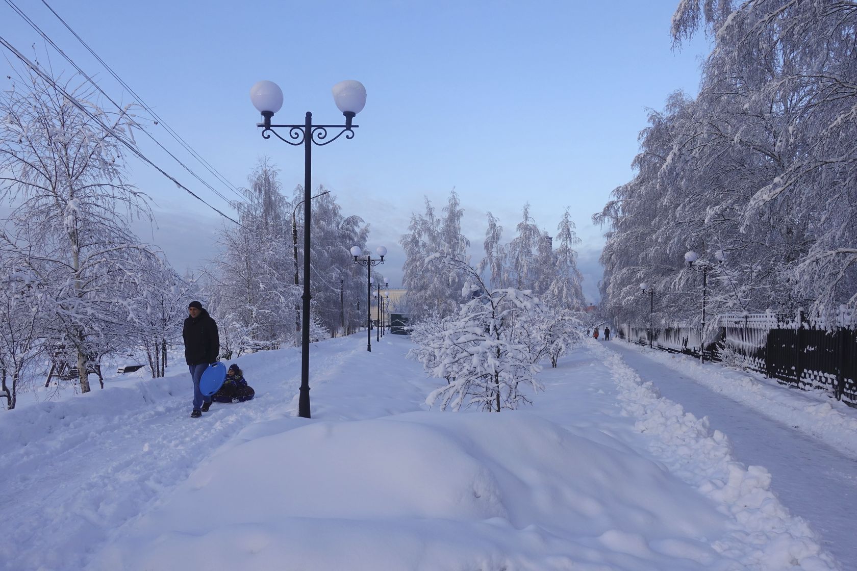 Электрогорск и его окрестности, изображение ландшафта.