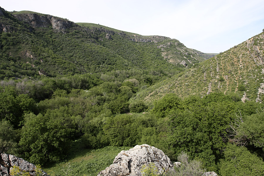Ущелье Машат, изображение ландшафта.