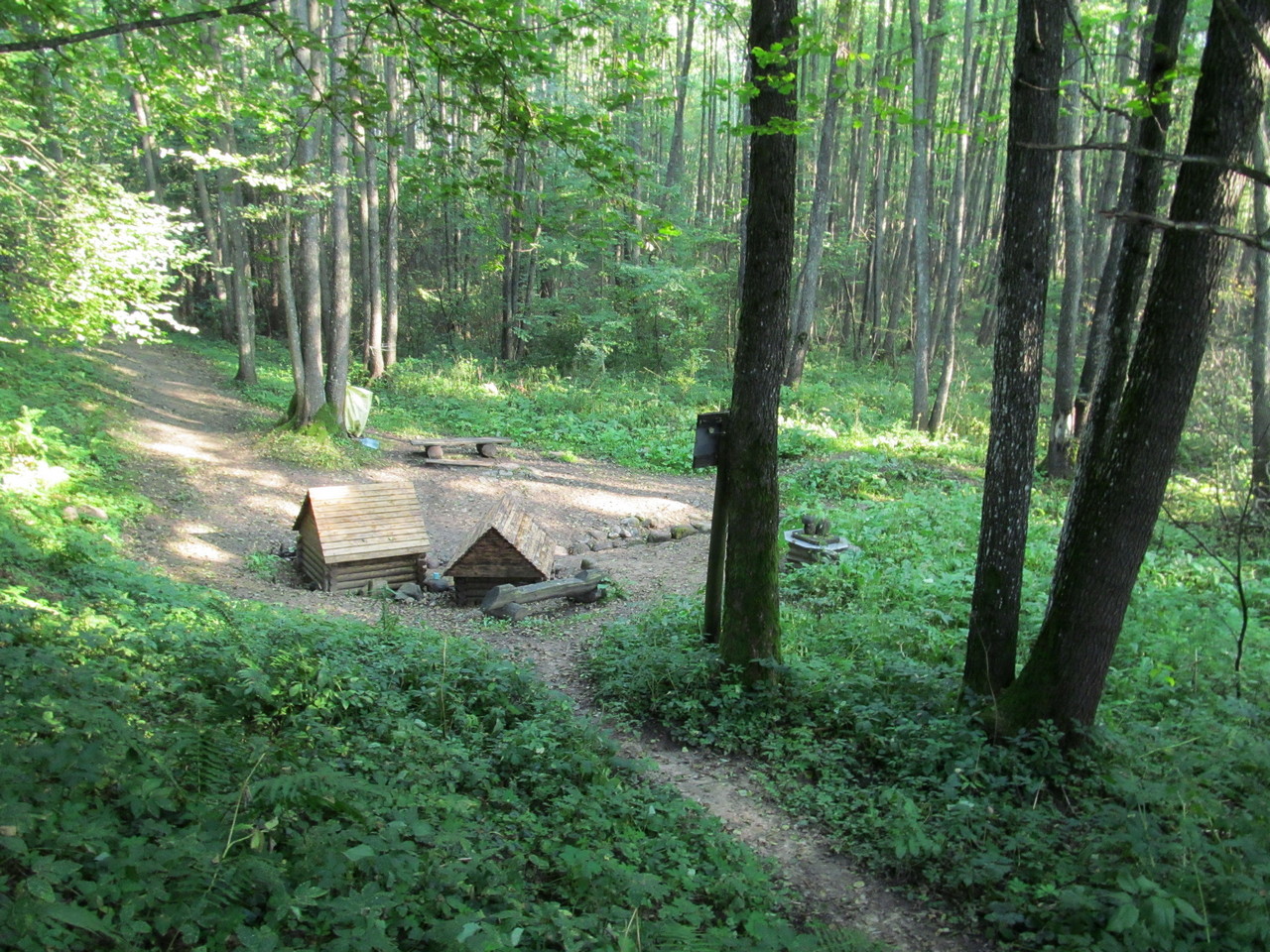 Родник Живой и Мёртвой воды, image of landscape/habitat.