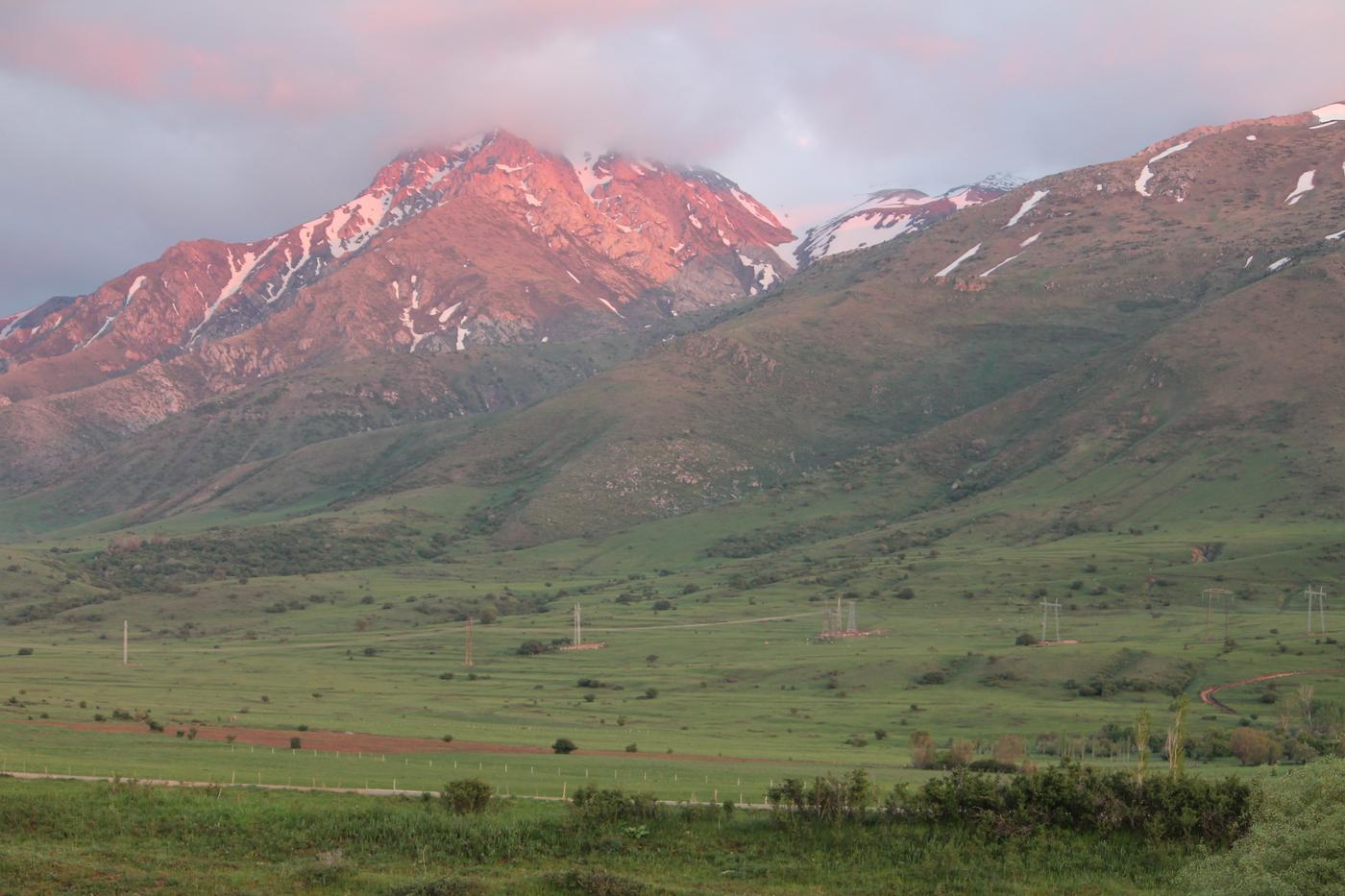 Окрестности с. Жабаглы, image of landscape/habitat.