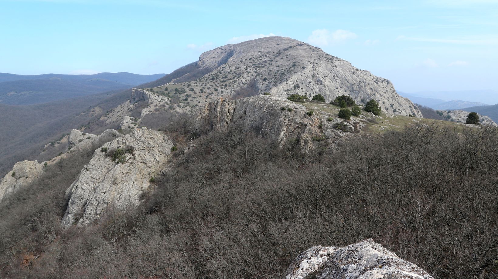 Гора Сандык-Кая, image of landscape/habitat.