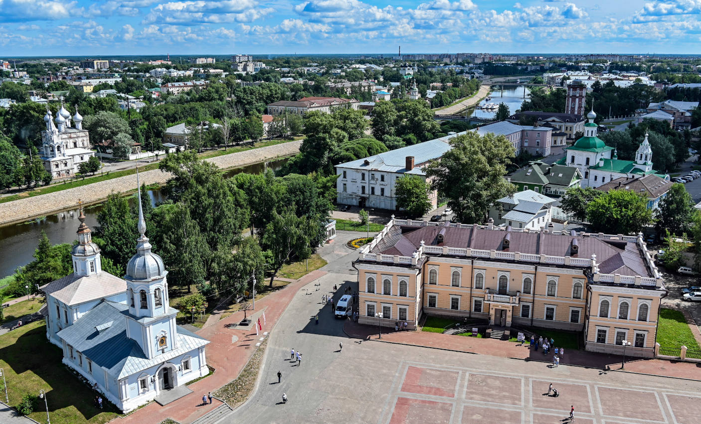Вологда, изображение ландшафта.