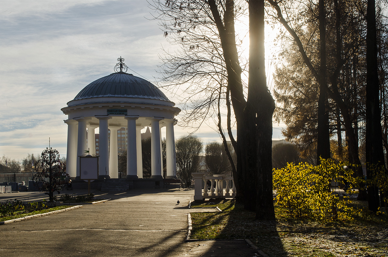 Центр Перми, изображение ландшафта.