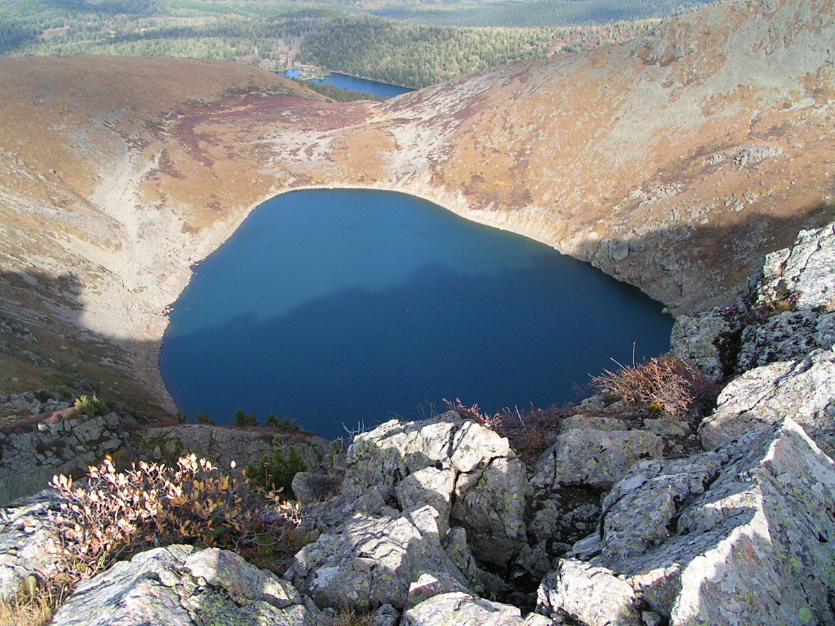 Гора Красная, изображение ландшафта.