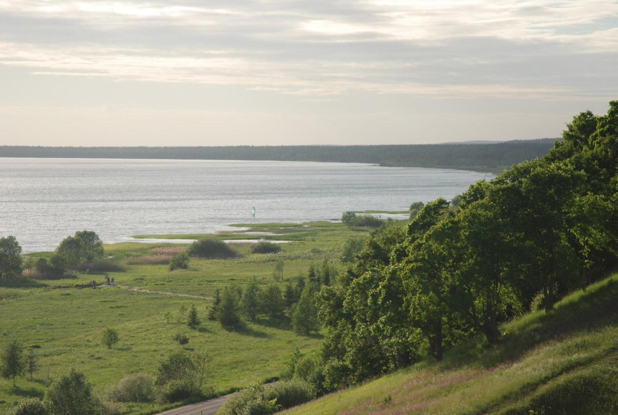 Плещеево озеро, изображение ландшафта.