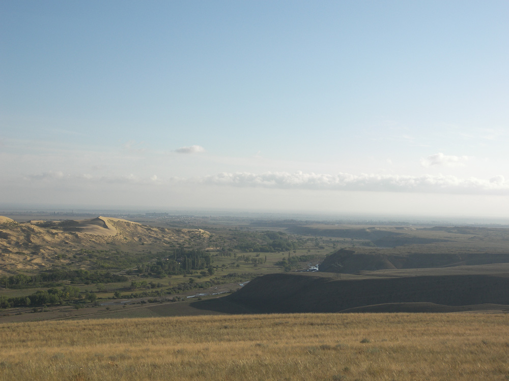 Бархан Сарыкум, image of landscape/habitat.