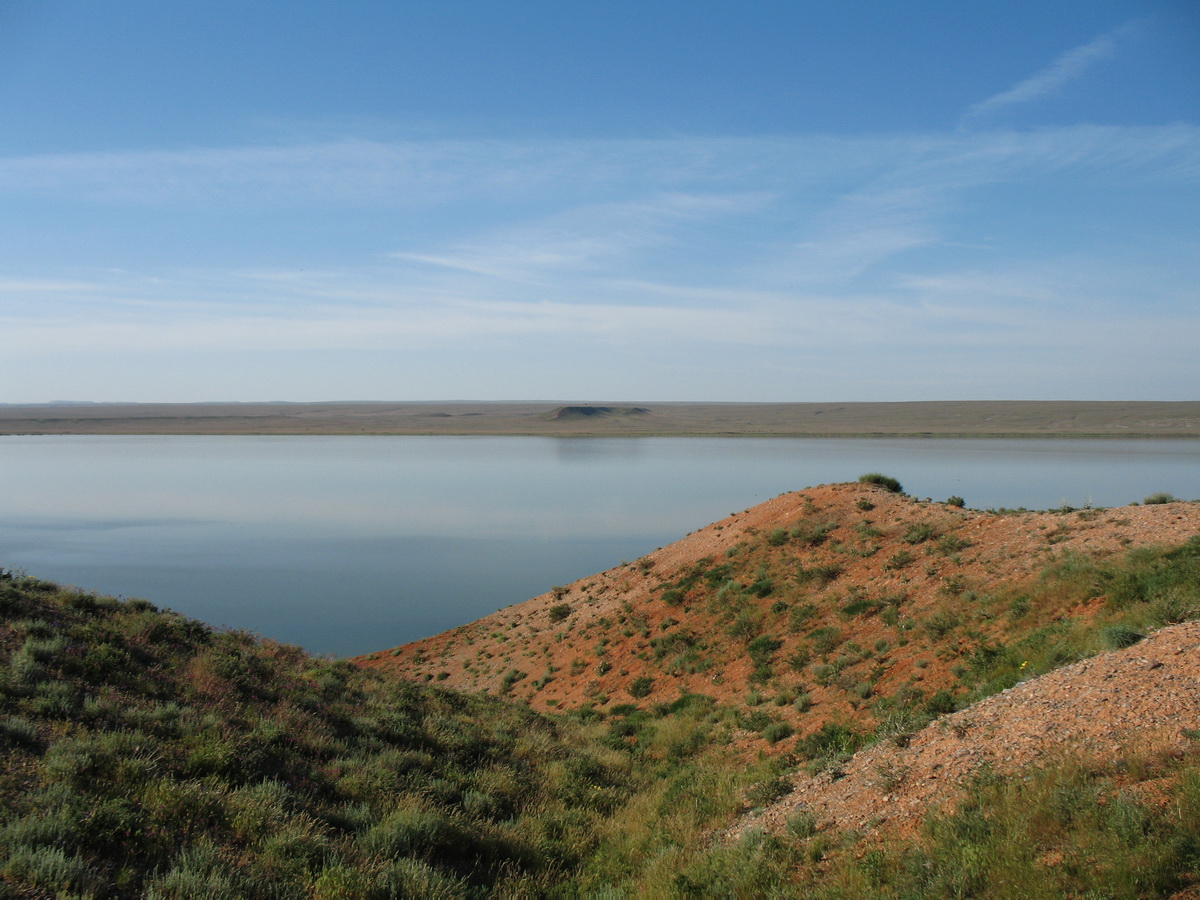 Озеро Кызылколь, image of landscape/habitat.