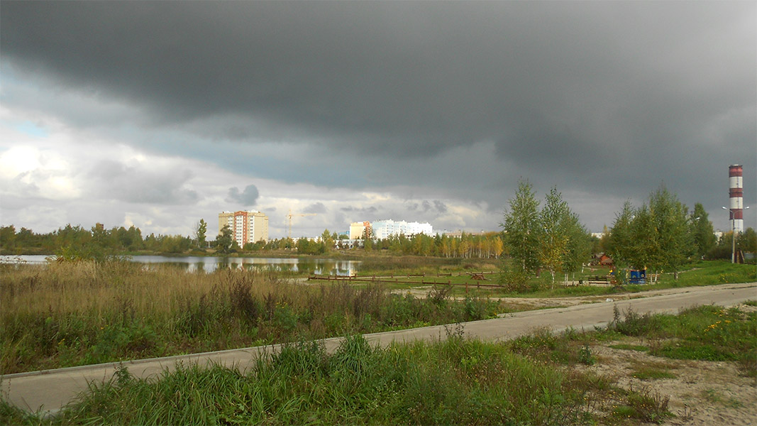 Стахановское озеро, image of landscape/habitat.