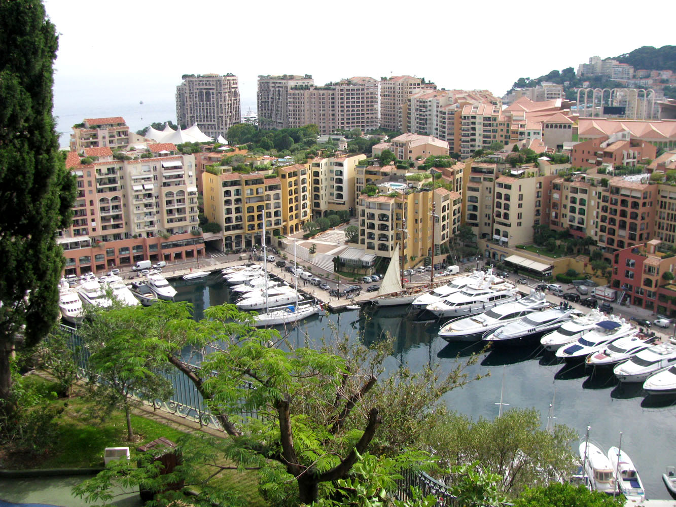 Монако, изображение ландшафта.