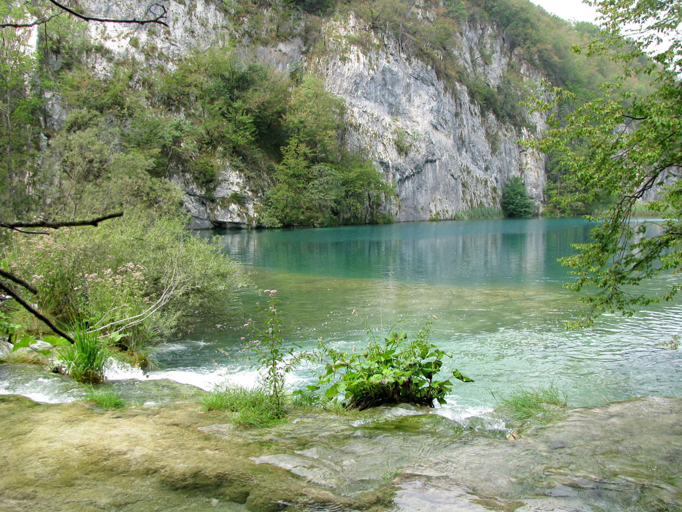 Плитвицкие озёра, изображение ландшафта.