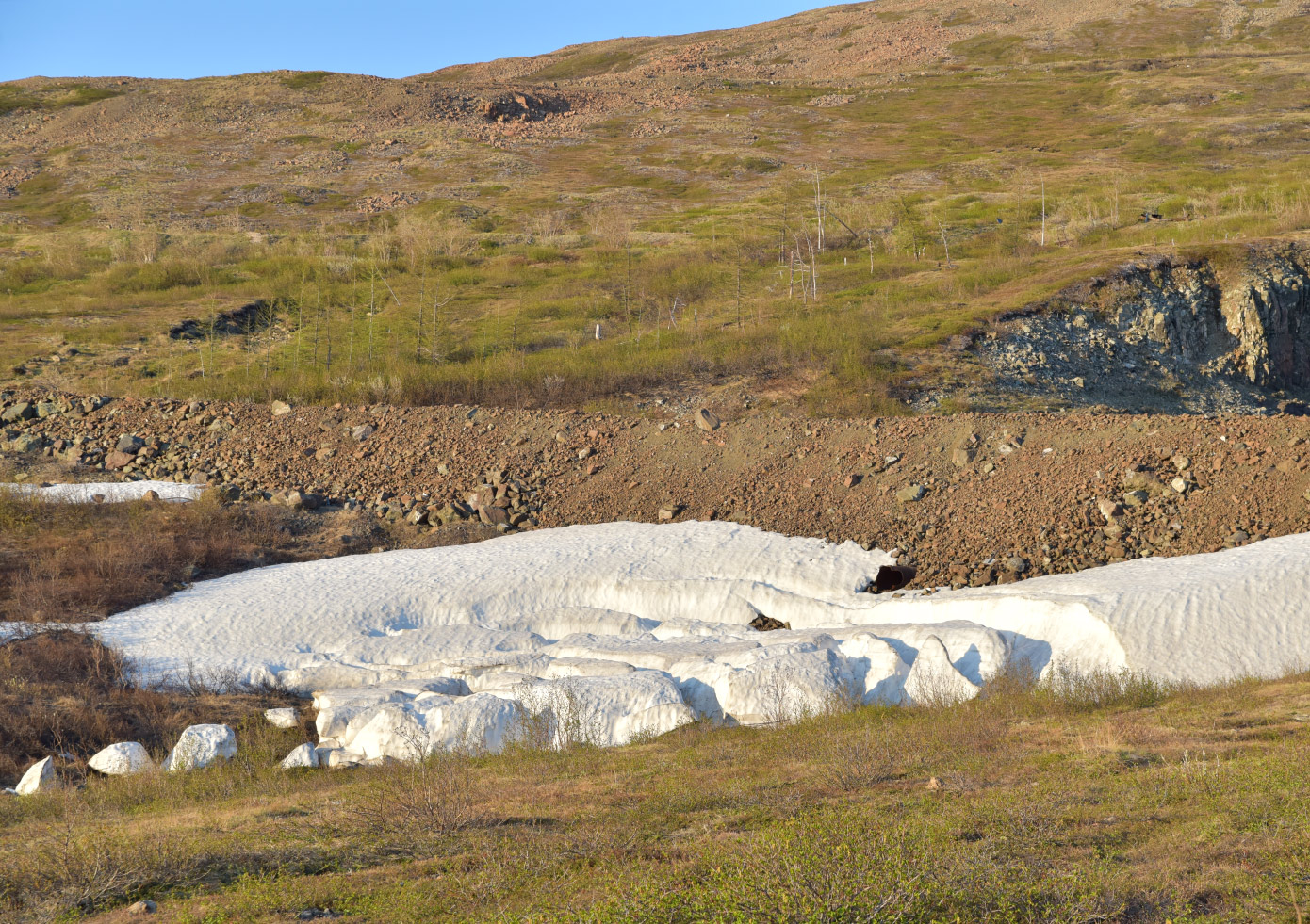 Окрестности района Талнах, image of landscape/habitat.