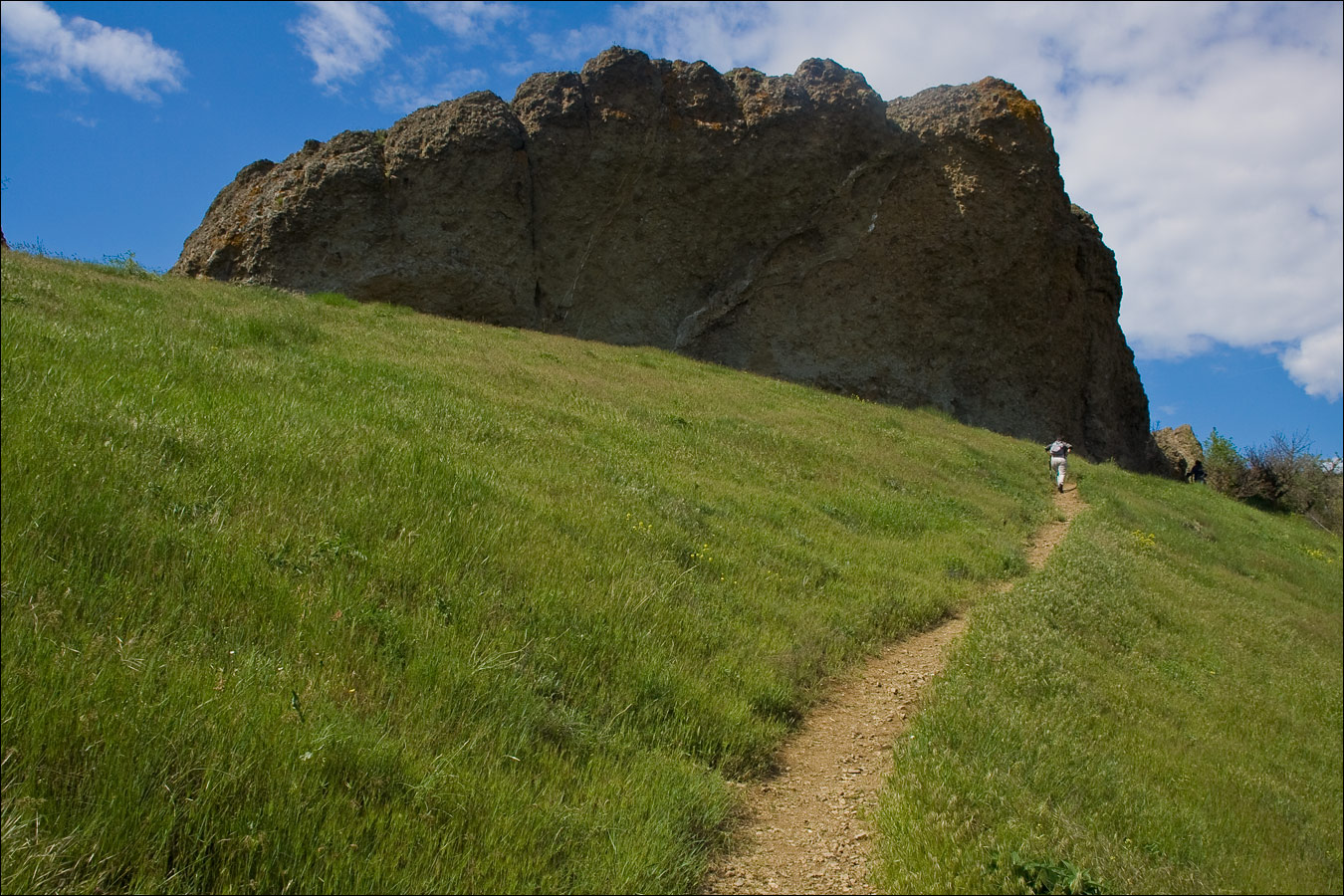 Горный массив Карадаг, image of landscape/habitat.