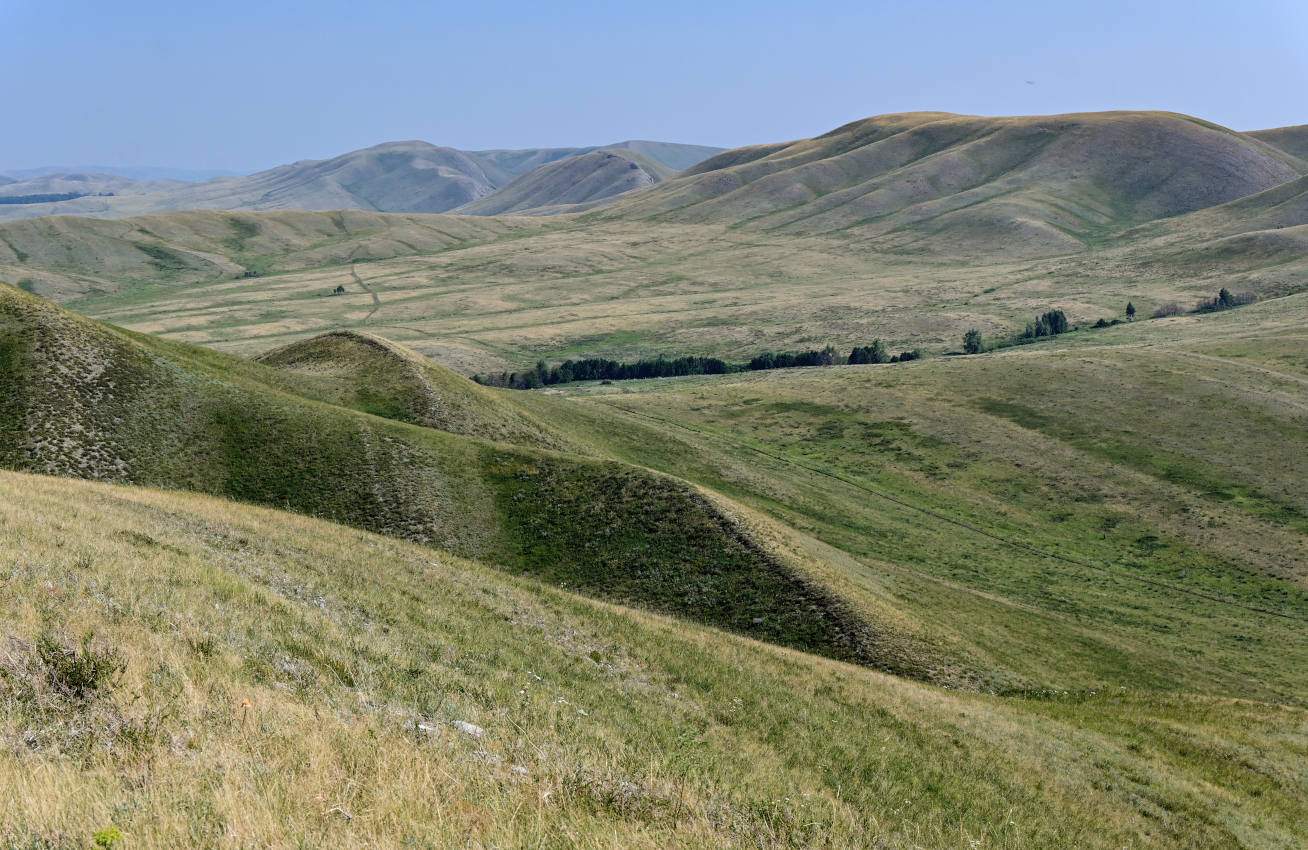 Хребет Карамурунтау, изображение ландшафта.