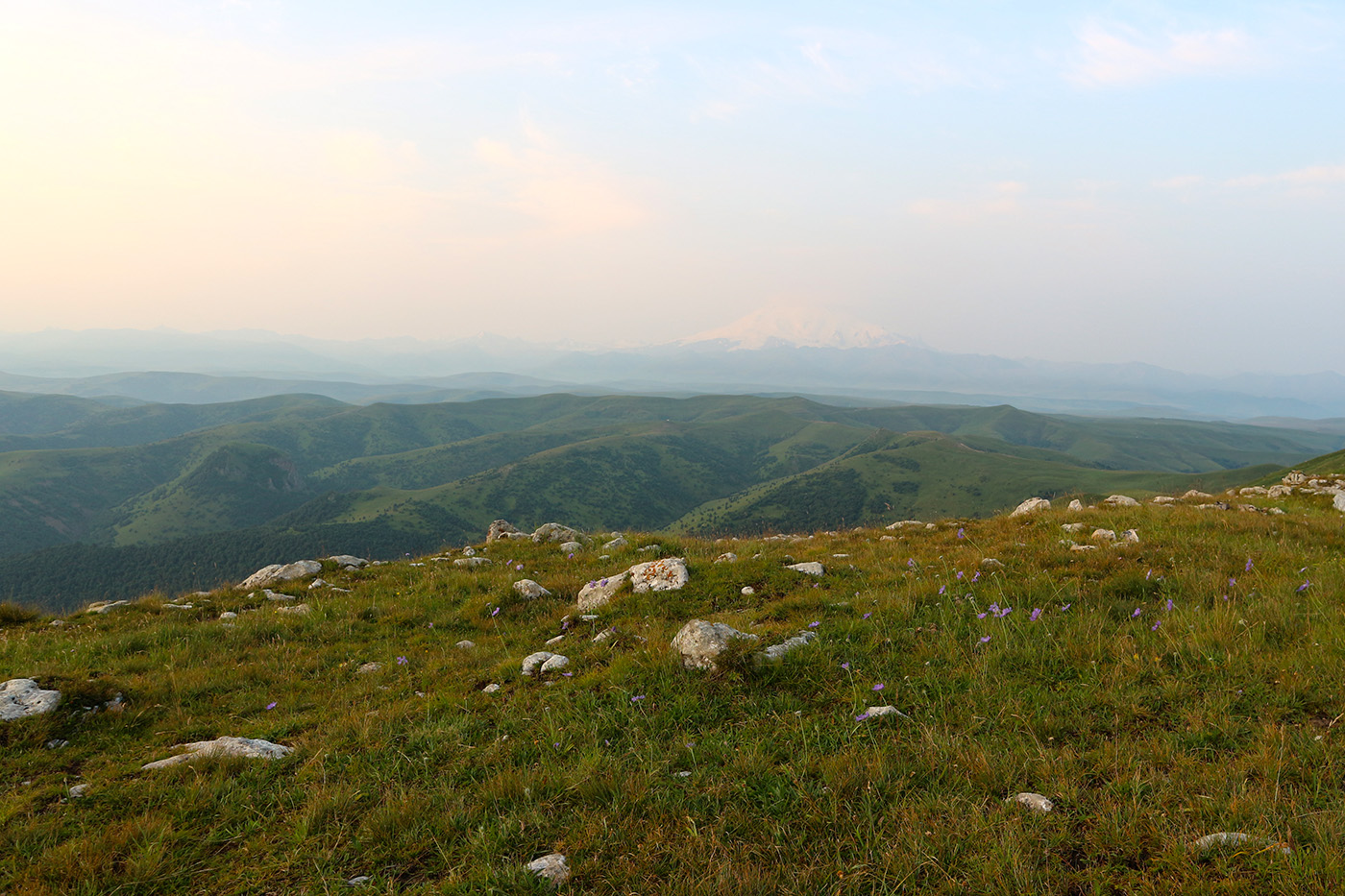 Малый Бермамыт, изображение ландшафта.